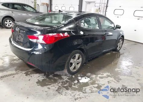 2012 Hyundai Elantra Gls (Ulsan Plant) from USA, damaged, VIN KMHDH4AE7CU213967